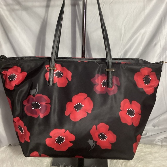 Kate Spade Wilson Road Poppy Margareta BABY Tote Bag W/ Change Pad EUC - Picture 6 of 13